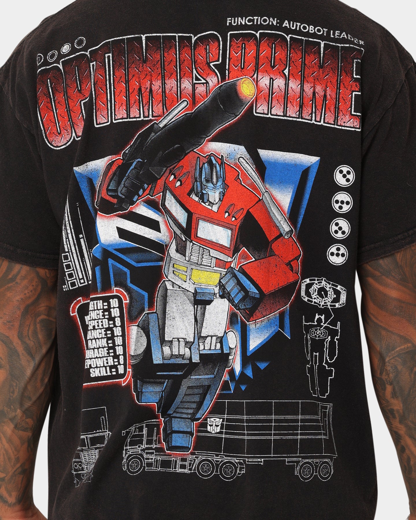 Goat Crew X Transformers Optimus Prime Vintage T-Shirt Black Wash、mySite、zt4zffjzw