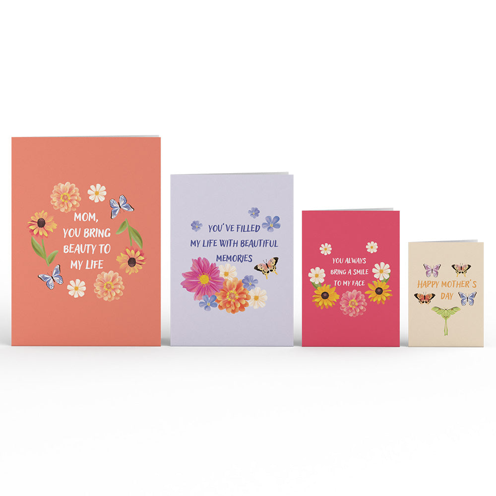 Beautiful Mother’s Day 4-in-1 Nesting Card、mySite、solidvoid