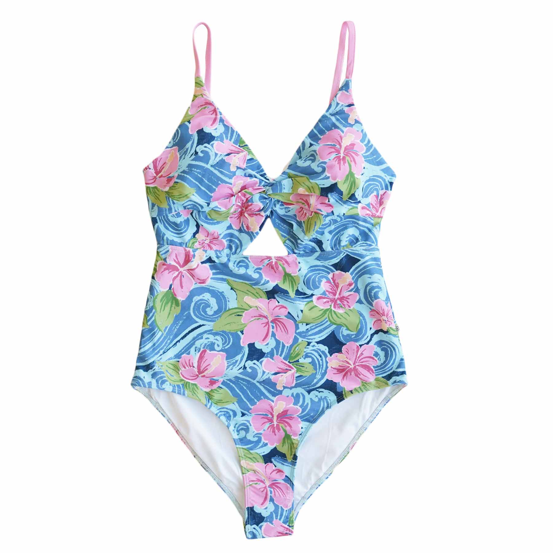  Women's Ruched Cutout One-Piece Swimsuit | All Prints、mySite、layawaytickets