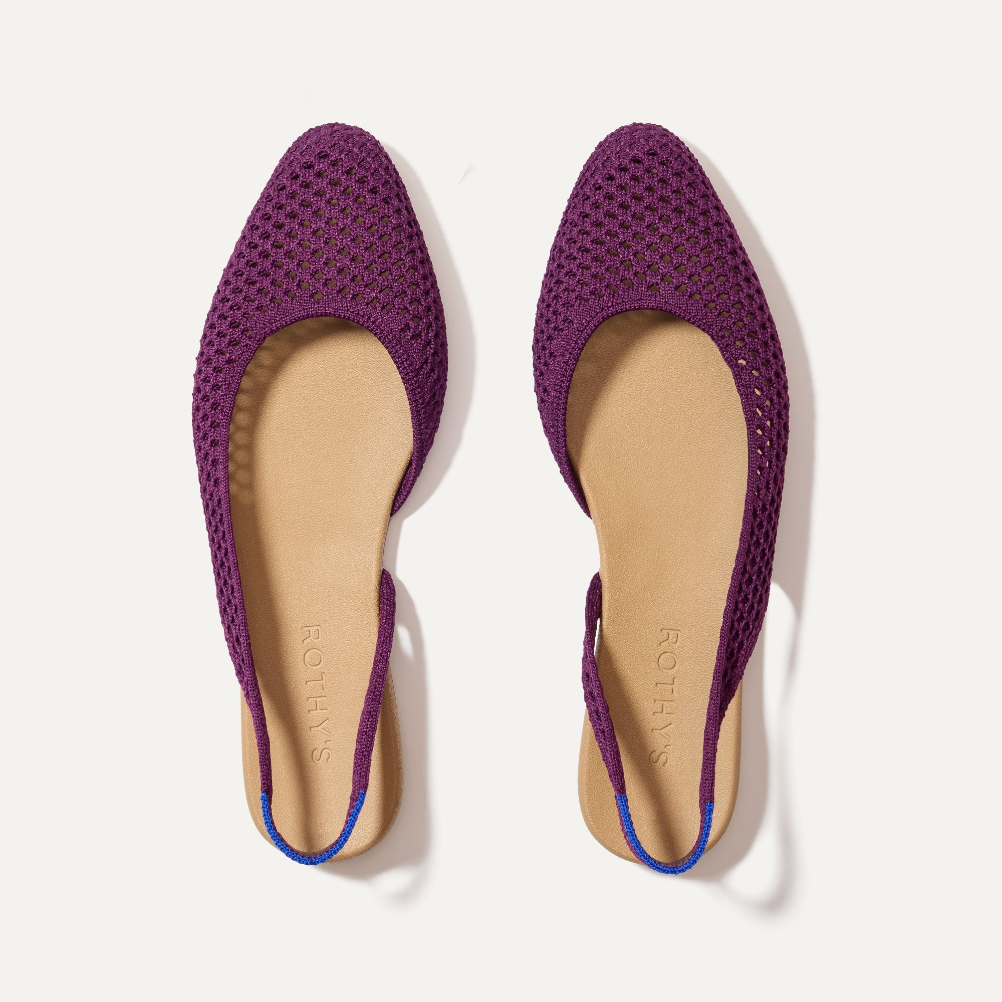 The Almond Slingback - Plum Mesh、mySite、preschool7hills