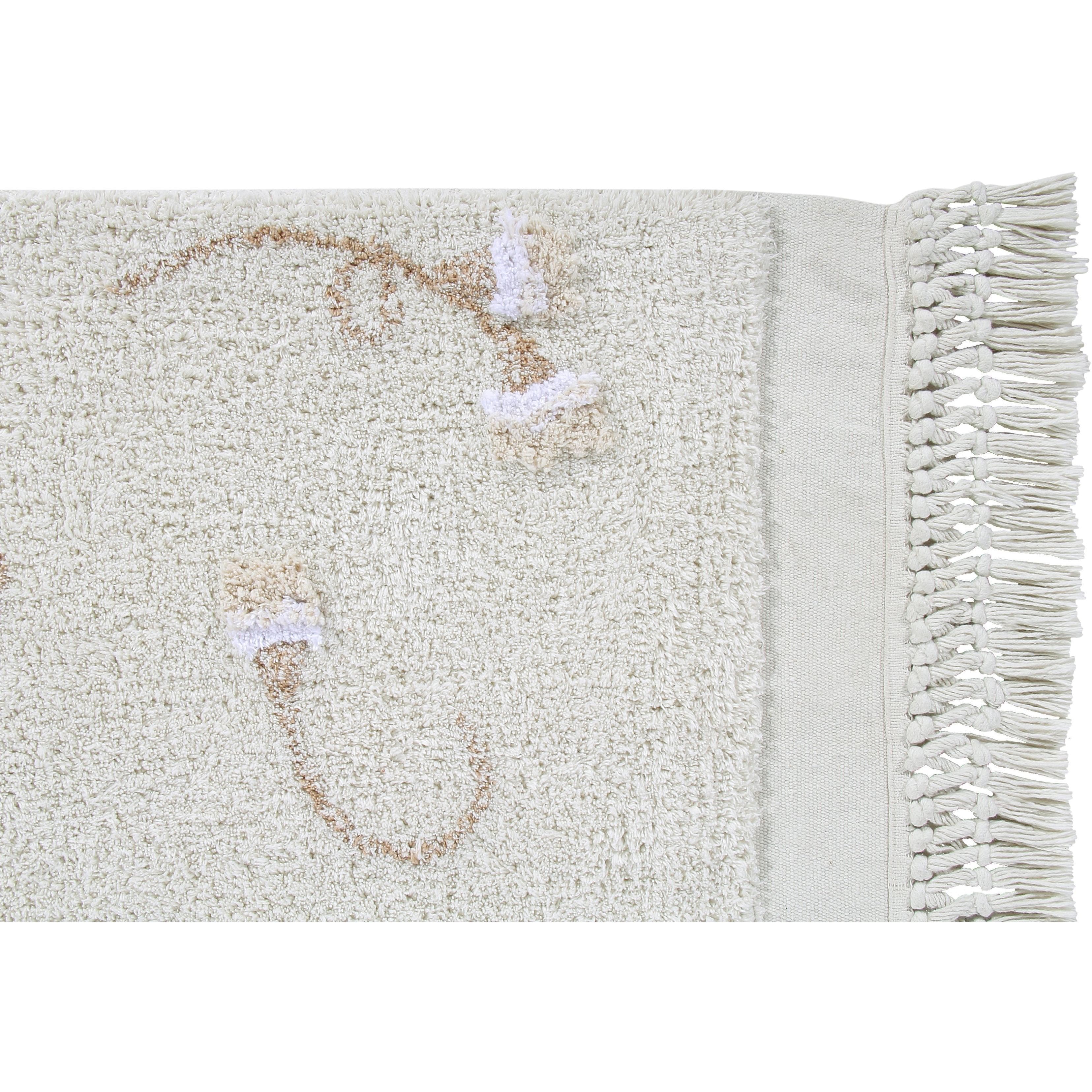 English Garden Ivory Machine Washable Area Rug、mySite、gigharbornorthrealestate