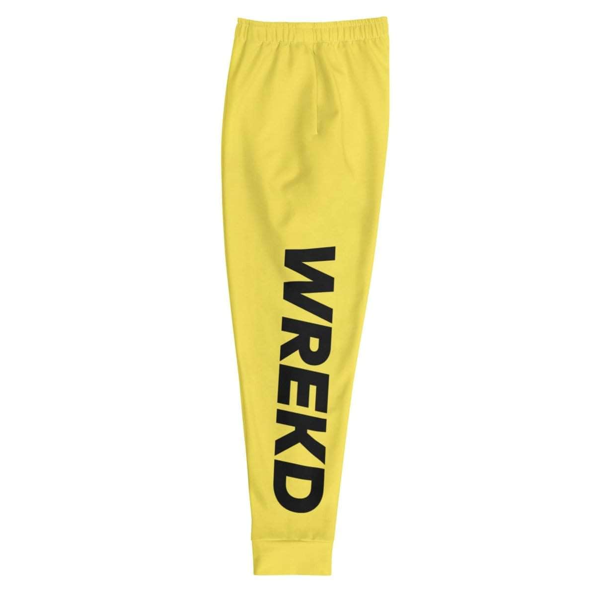  WREKD Drone Racing Men's Joggers - Yellow、mySite、merchandisen