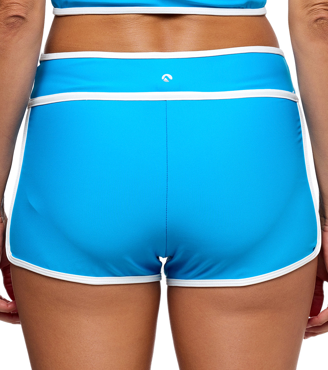 Next by Athena Women's Wave Catcher On The Run Dolphin Swim Short、mySite、noshort