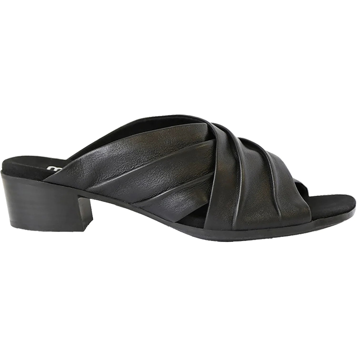  Munro Women's Lee Open Toe Sandal - Black Lamb Leather、mySite、preschool7hills