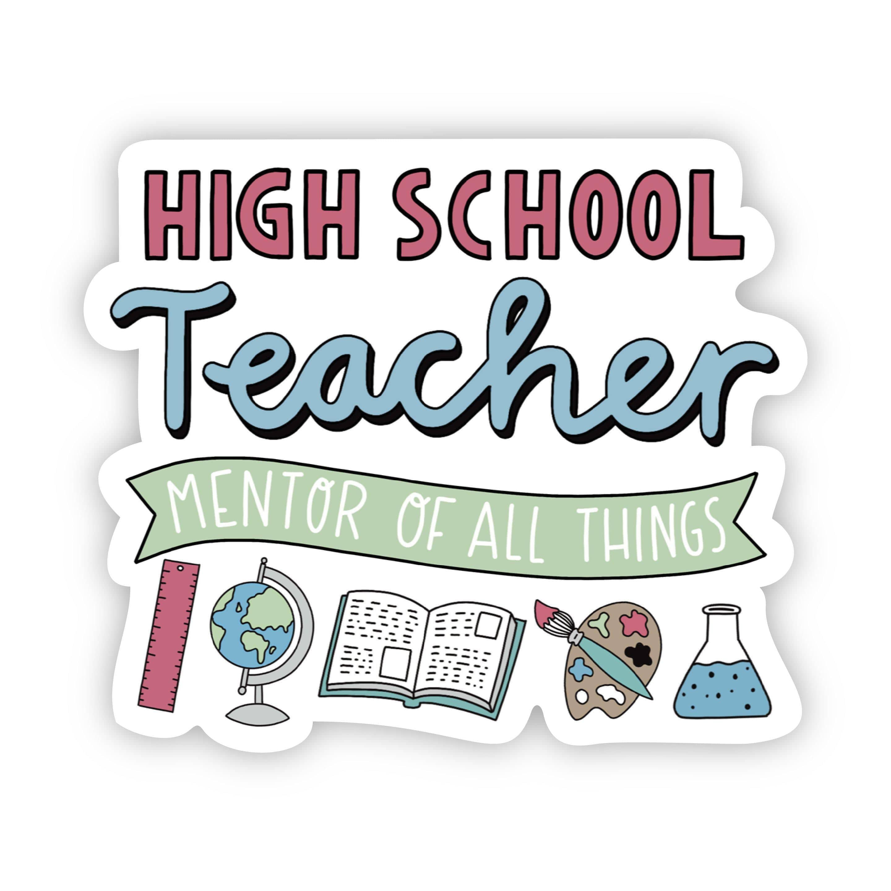  High School Teacher Sticker、mySite、elrpsem3k