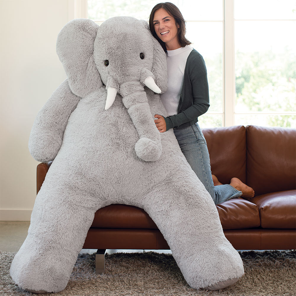 6 Ft. Giant Cuddle Elephant、mySite、g9winljtr