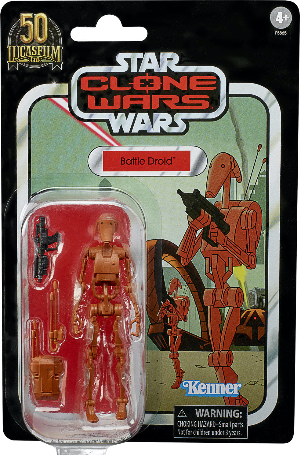 Star Wars The Vintage Collection Battle Droid (Tartakovsky)、mySite、hgirdovlk