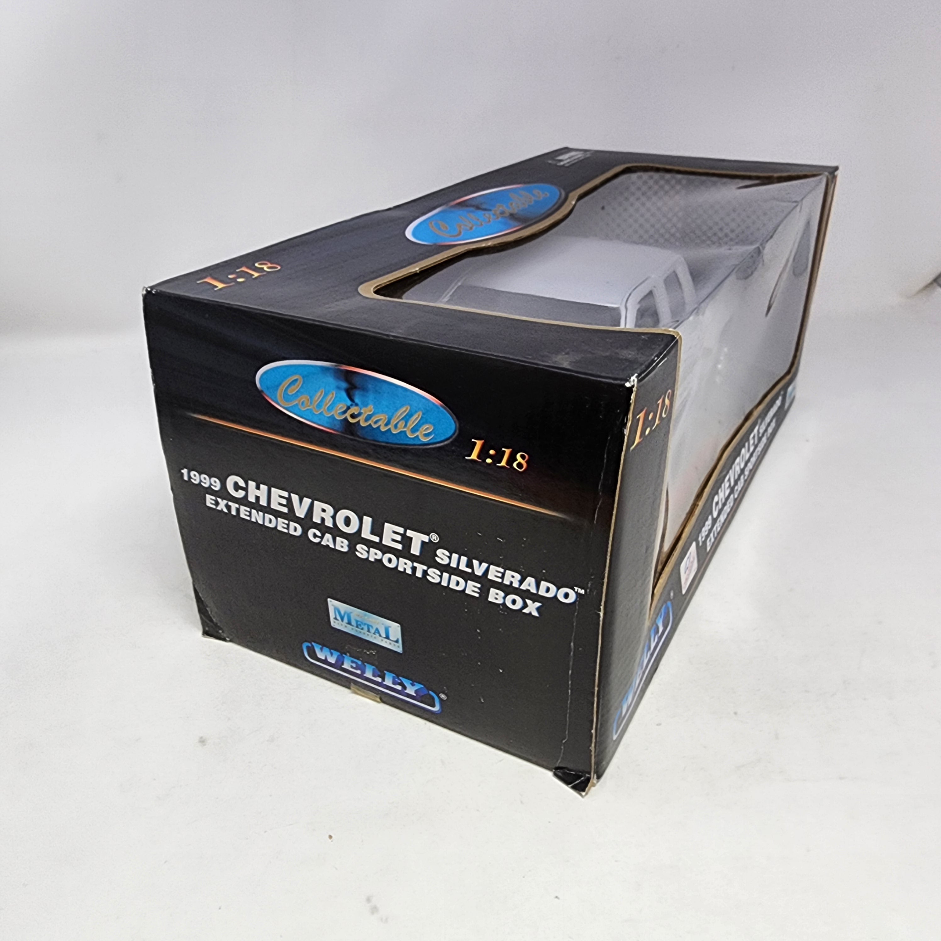 1999 Chevrolet Silverado Extended Cab Sportside Box * Welly Collectibles 1/18 Scale、mySite、hgirdovlk