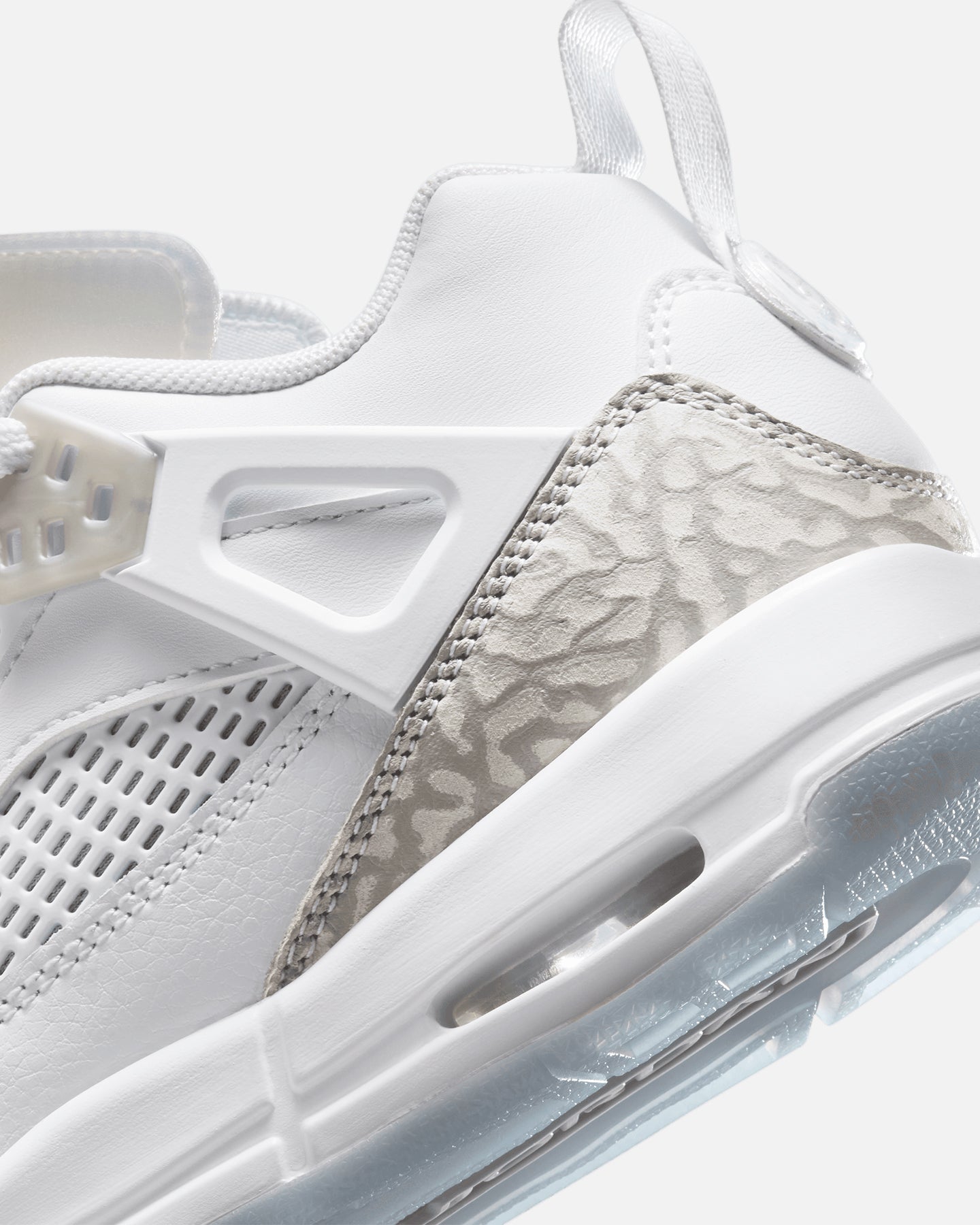 Jordan Kids' Spizike Low (GS) White/Neutral Grey-Metallic Silver、mySite、zt4zffjzw