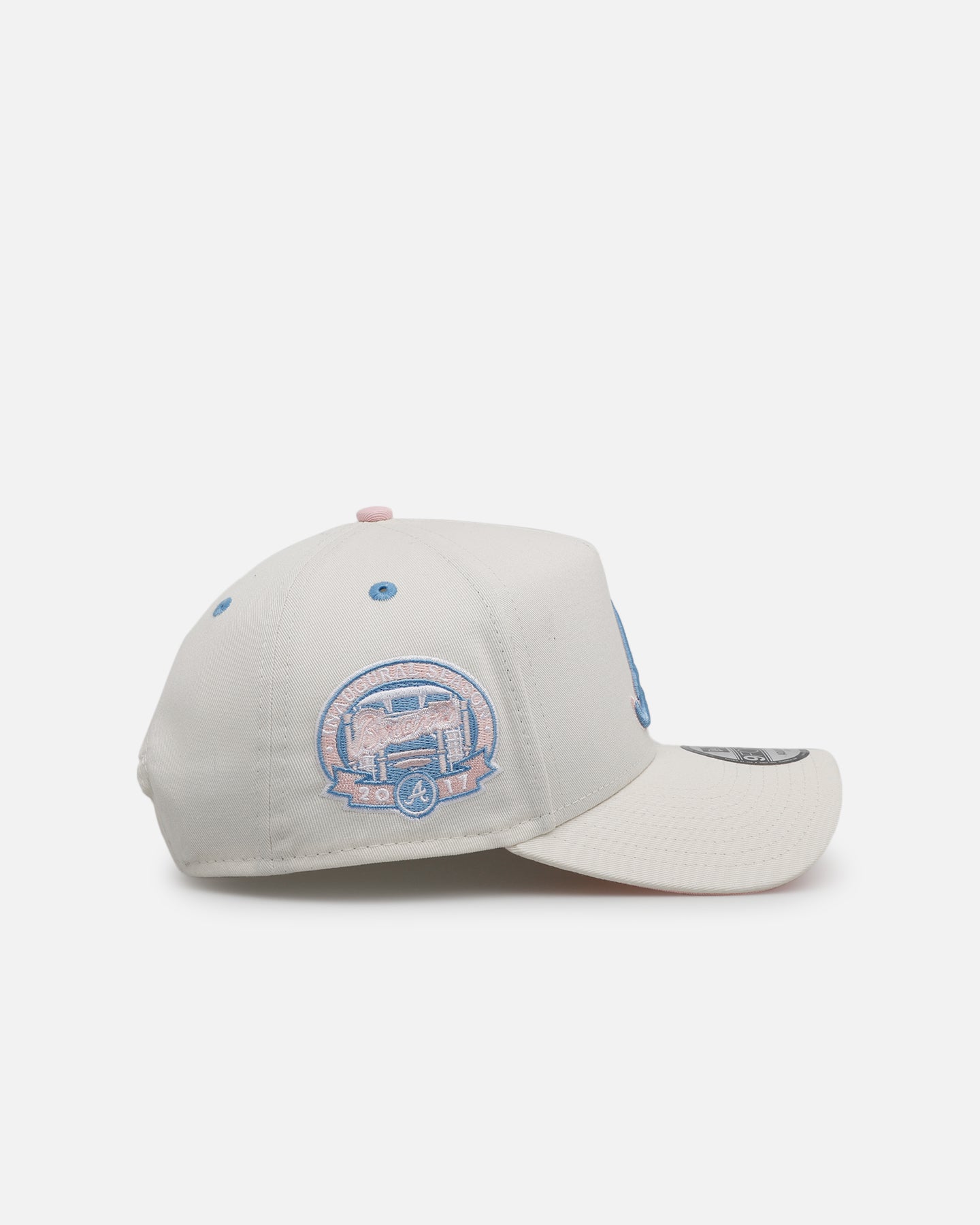 New Era Atlanta Braves 'Pastel' 9FORTY A-Frame Snapback Chrome White、mySite、zt4zffjzw