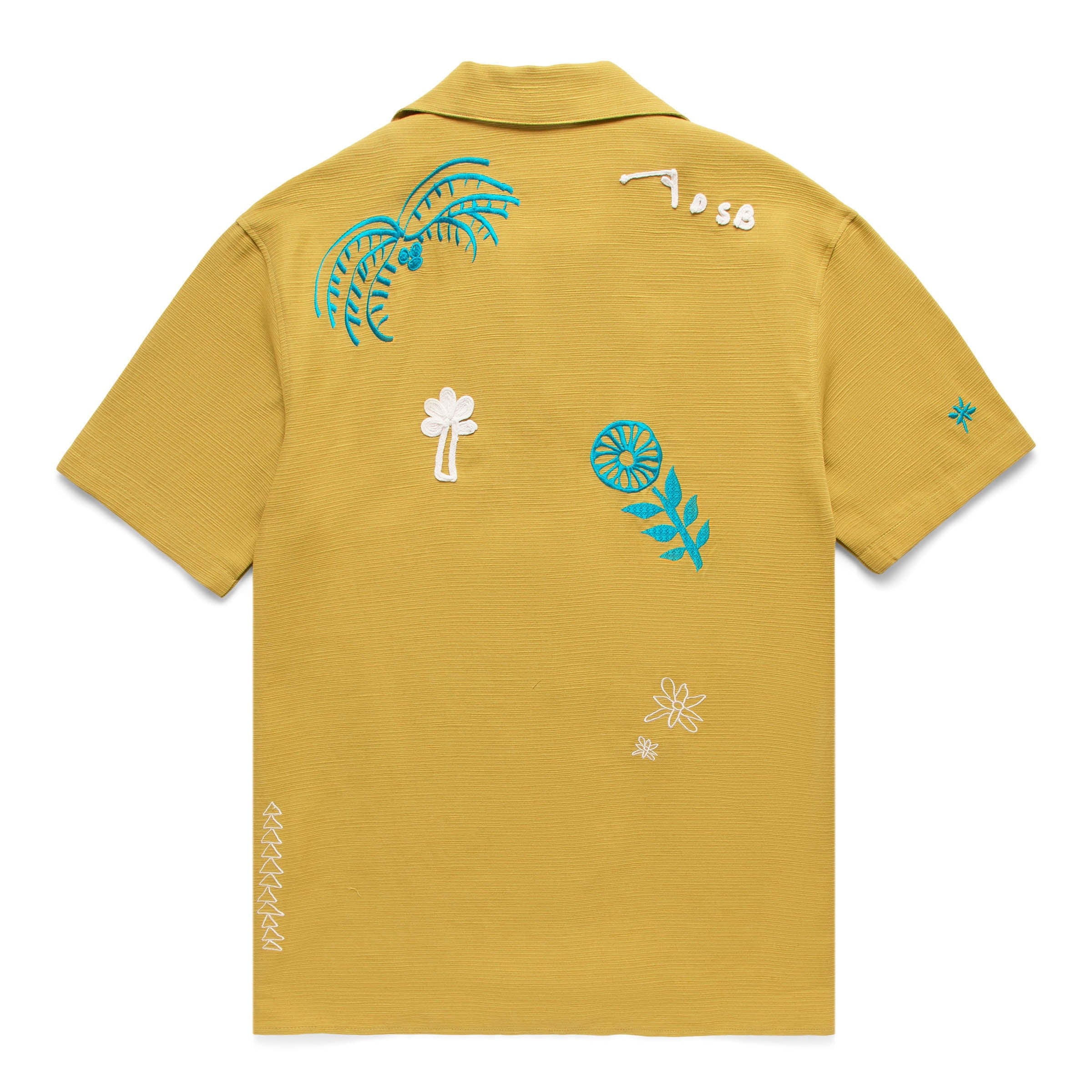 APRIL EMBROIDERY OPEN COLLAR SHIRT、mySite、zt4zffjzw