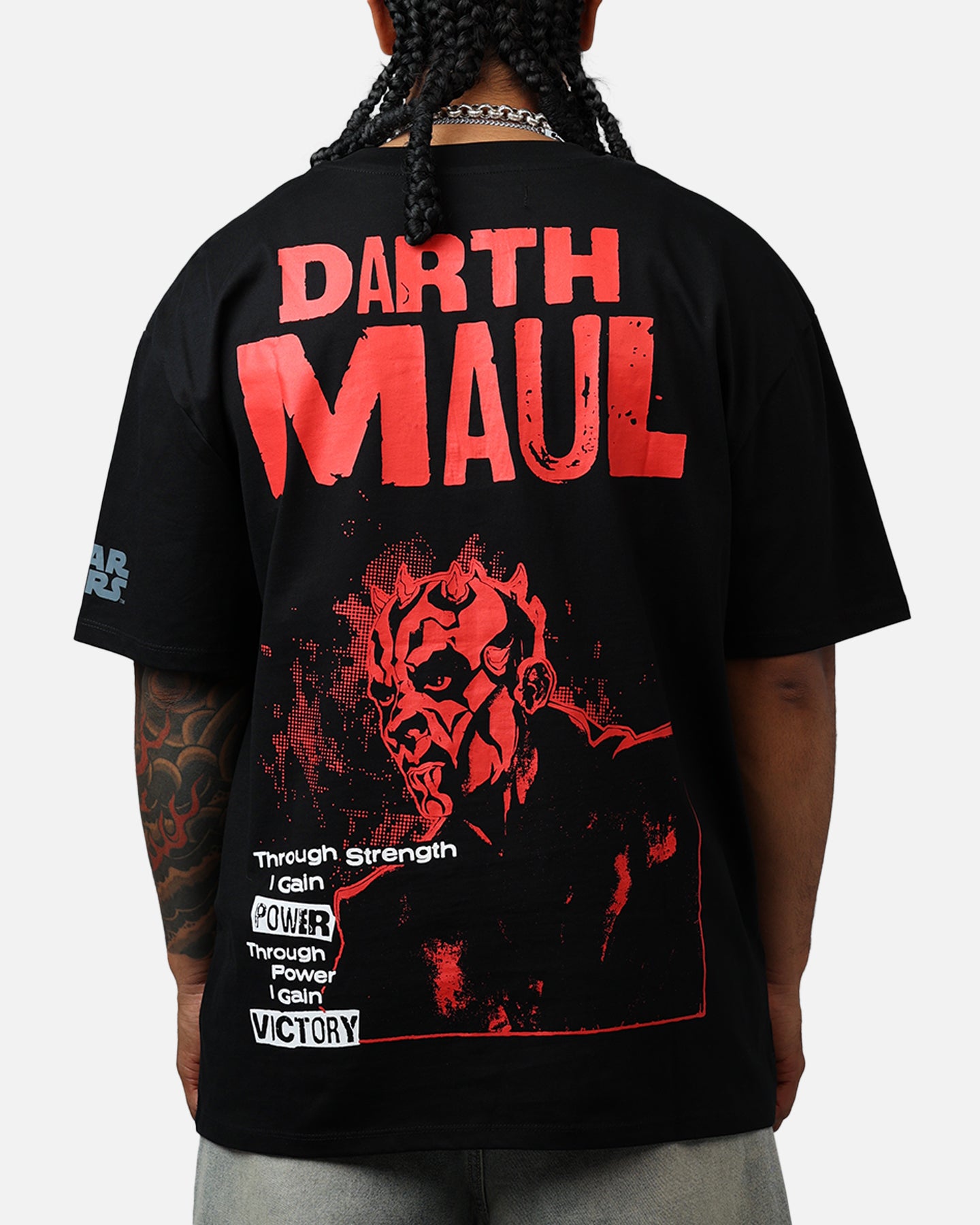 Freeze Max Star Wars Darth Maul Shine T-Shirt Black、mySite、zt4zffjzw