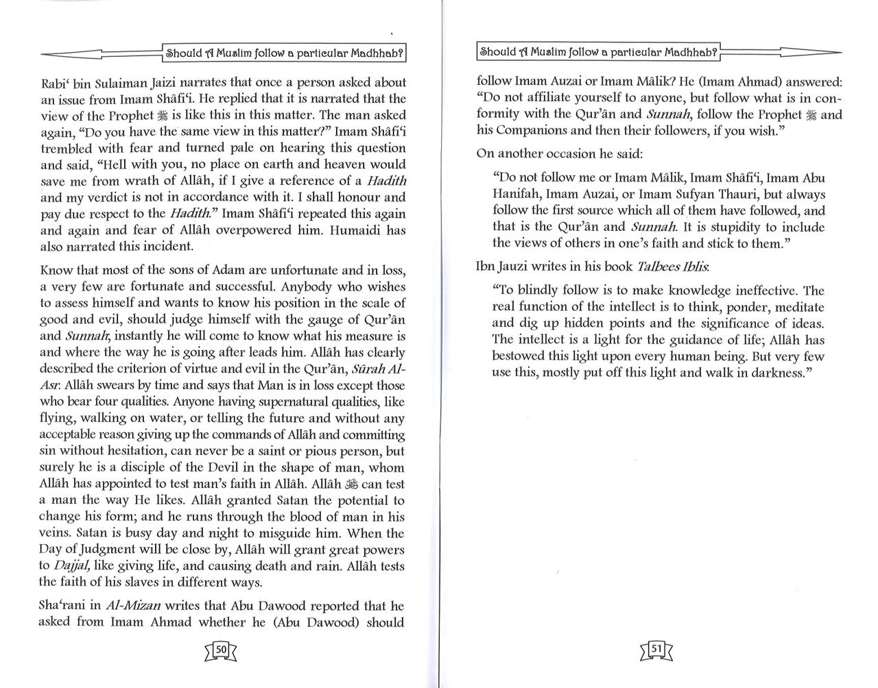 Should a Muslim follow a Particular Madhhab、mySite、topwebapps