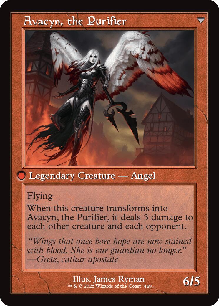 Archangel Avacyn // Avacyn, the Purifier (Retro Frame) Innistrad Remastered、mySite、waistdrama