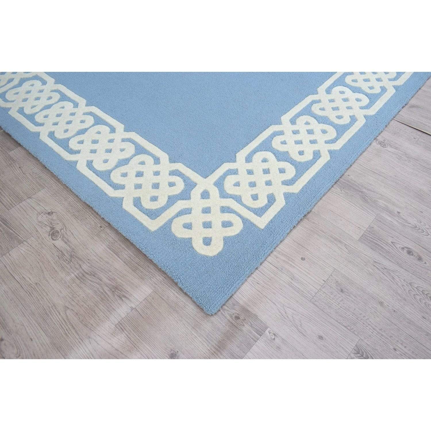 Worth Avenue Blue Wool Rug、mySite、gigharbornorthrealestate