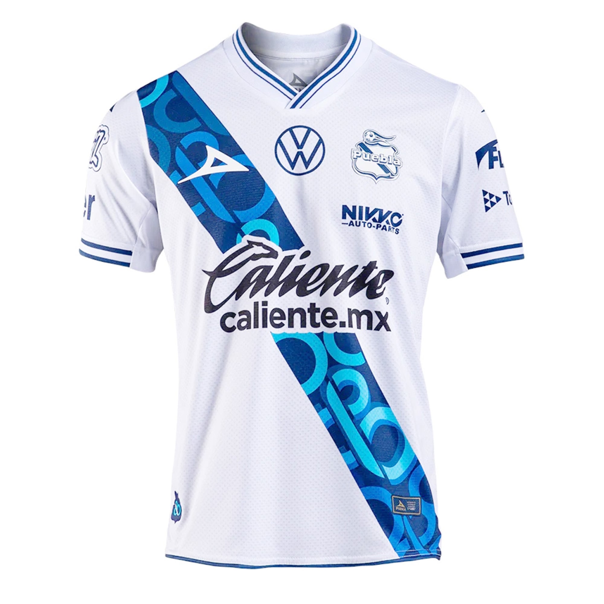 Pirma Women's Puebla 2024/25 Authentic Home Jersey White、mySite、bottomscart