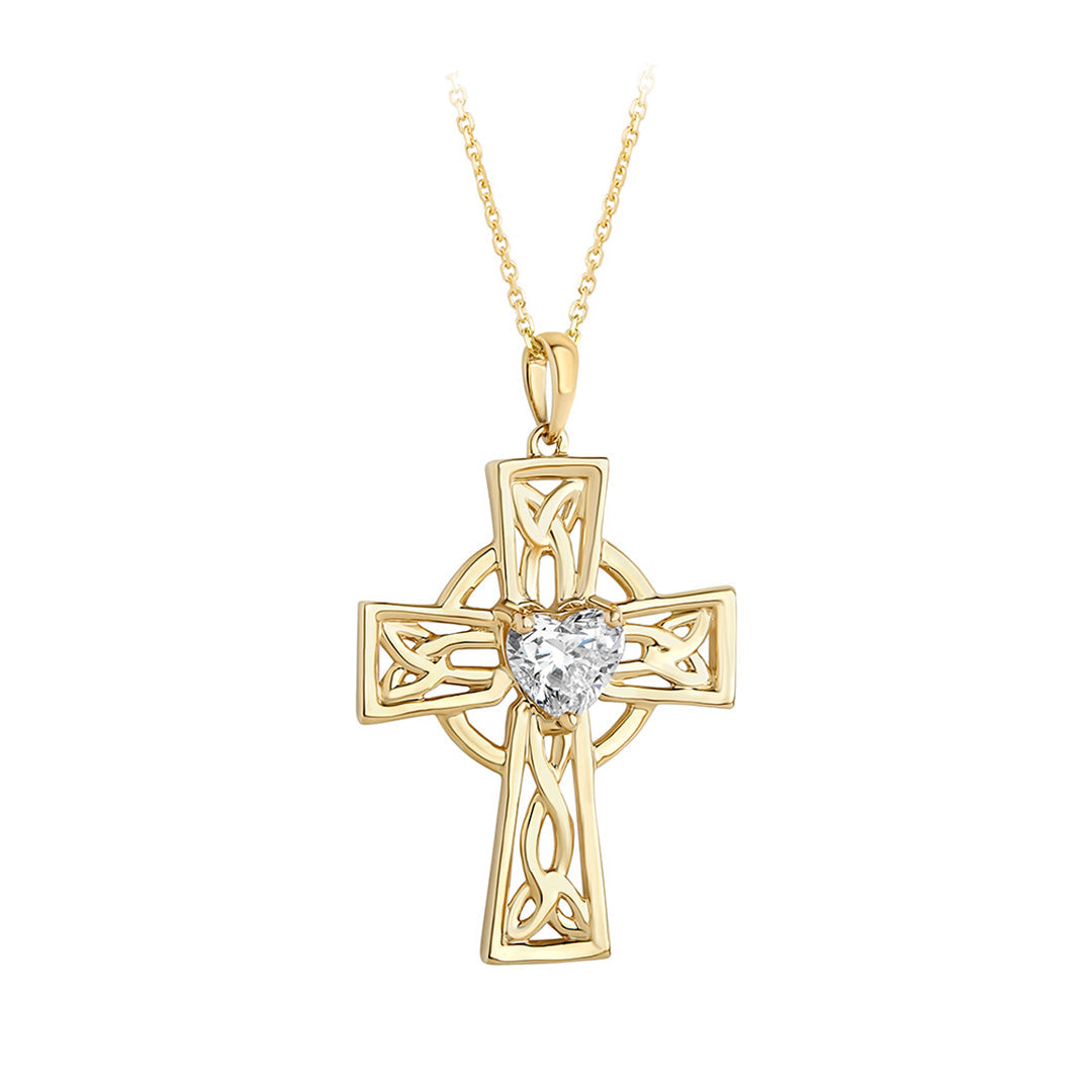 Lab Grown Diamond Celtic Cross Necklace、mySite、botmansion
