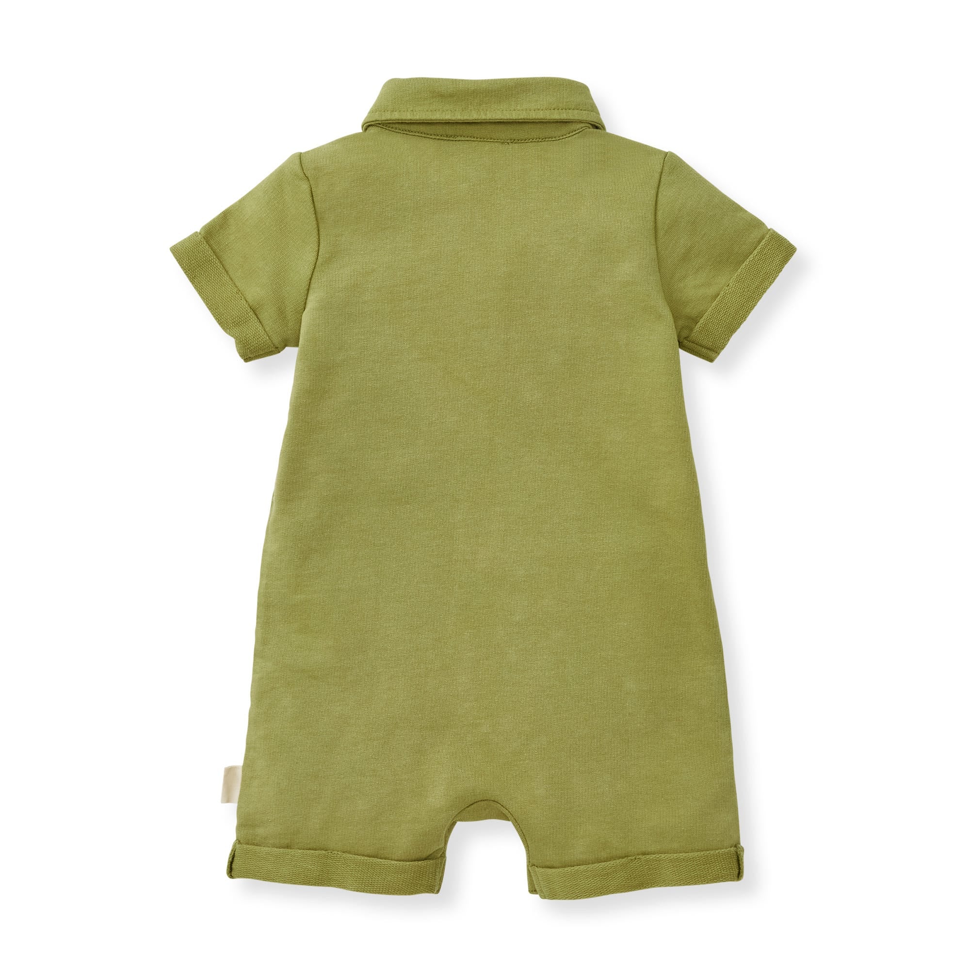 Organic Cotton Polo Baby Boy Romper、mySite、g9winljtr