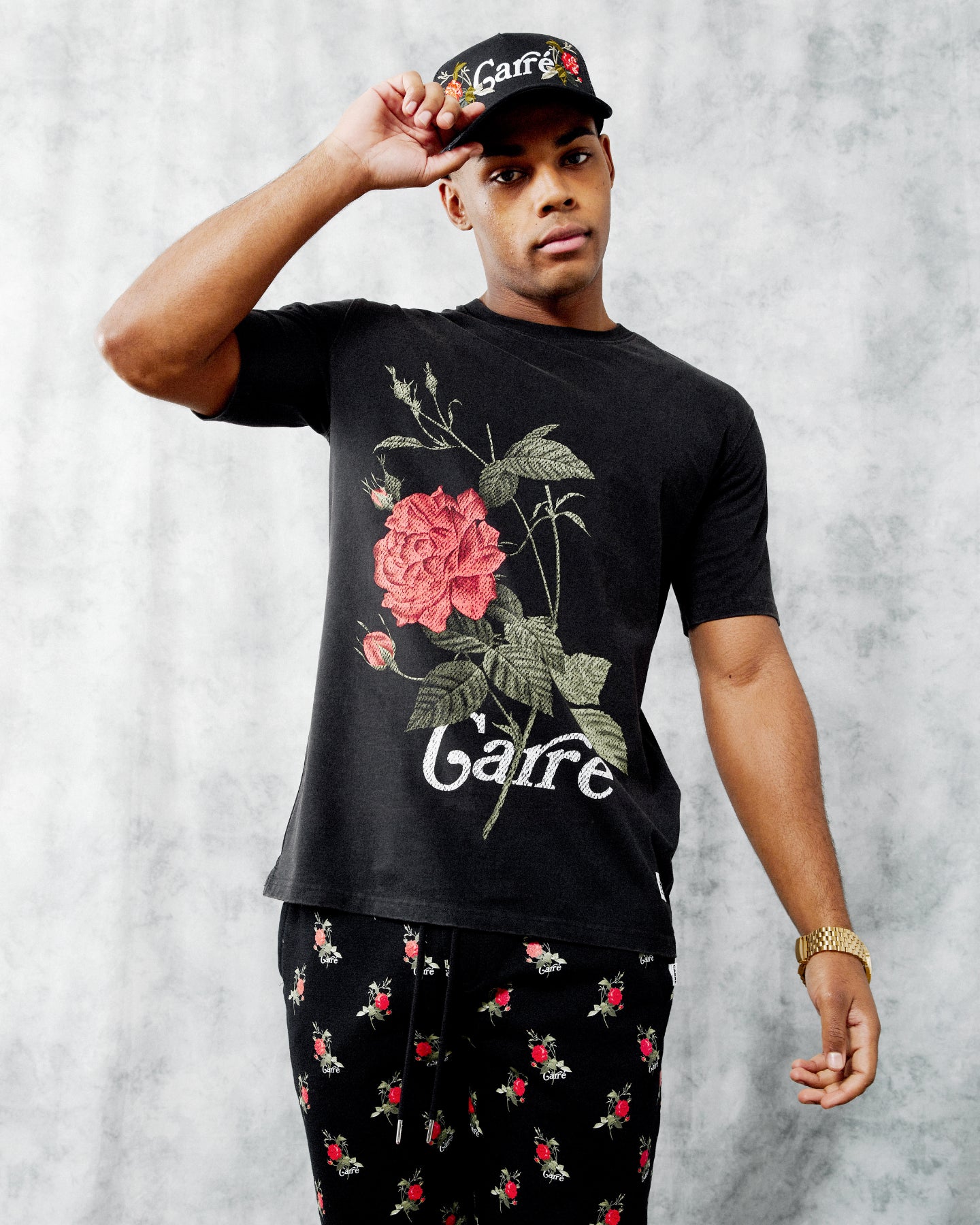 Carre Ament Vintage Classic Short Sleeve T-Shirt Washed Black、mySite、zt4zffjzw