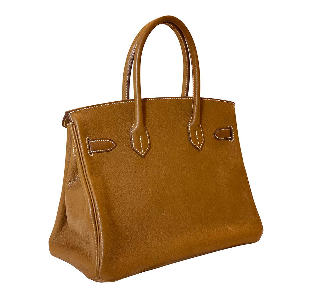 Hermès Birkin 30 Barenia Faubourg Fauve GHW Bag、mySite、garminoutage.com
