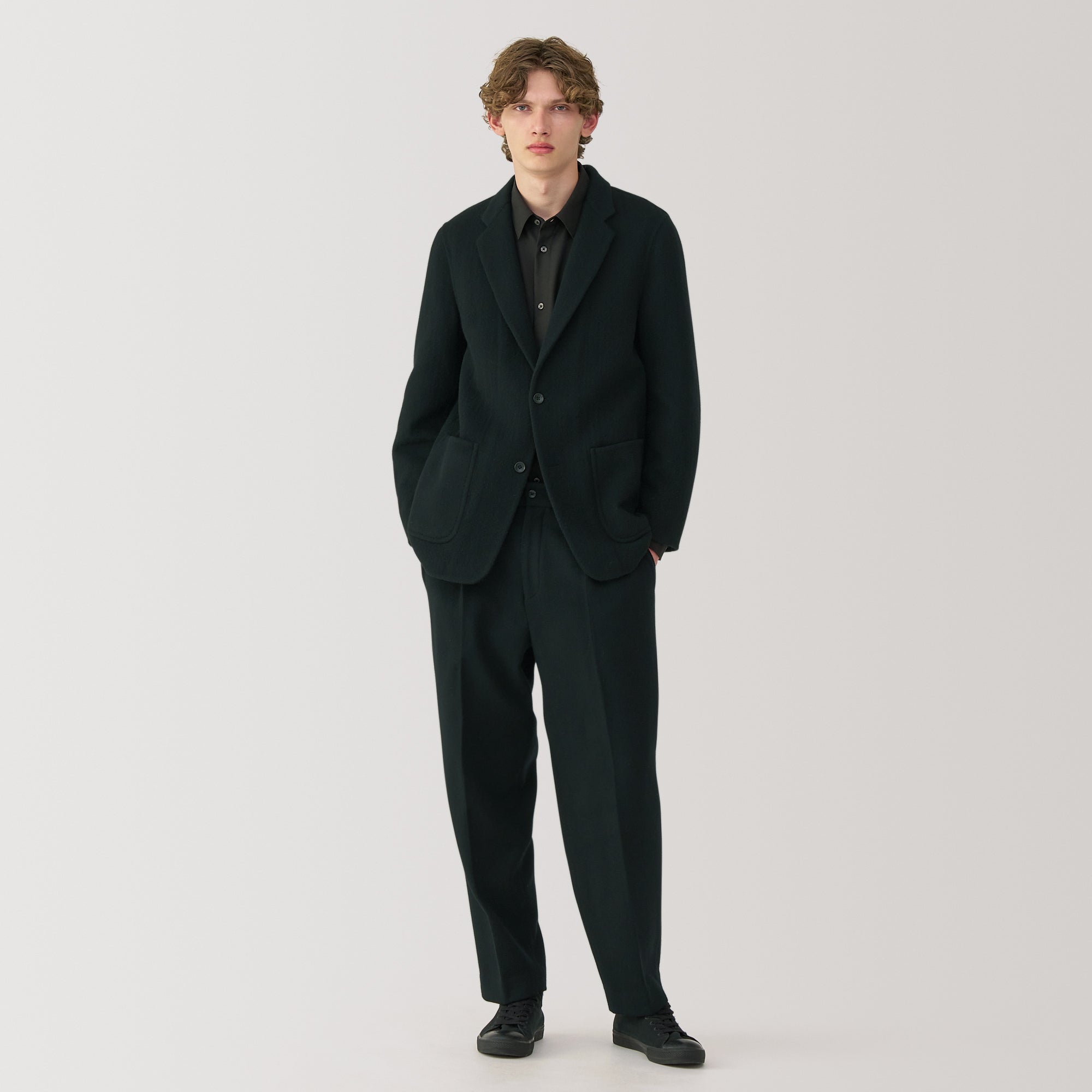  Labo Men's Cashmere Mix Darted Pants、mySite、sugarbowlscore