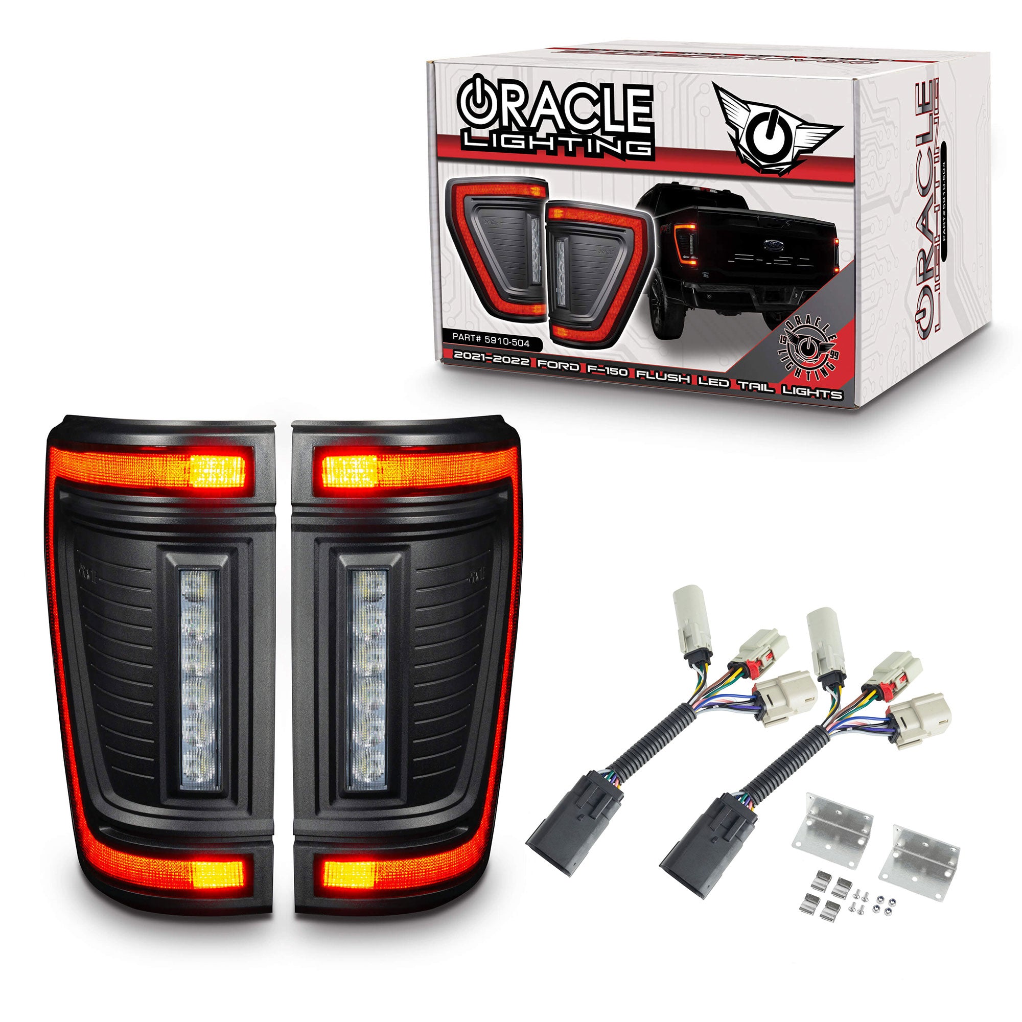 ORACLE Lighting Flush Style LED Tail Lights for 2021-2025 Ford F-150、mySite、nflplayoffbracketp