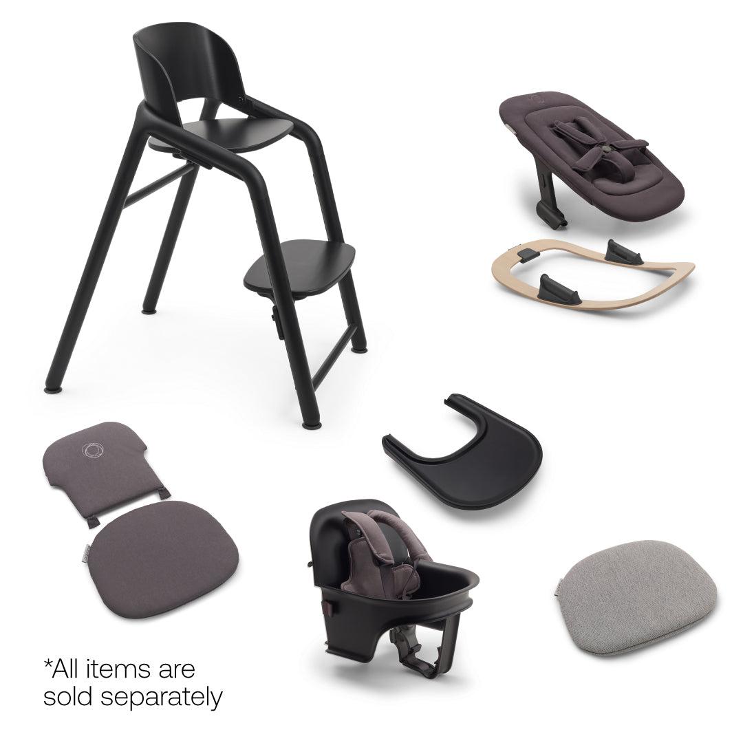  Bugaboo Giraffe Highchair - Black/Black、mySite、merchandisen