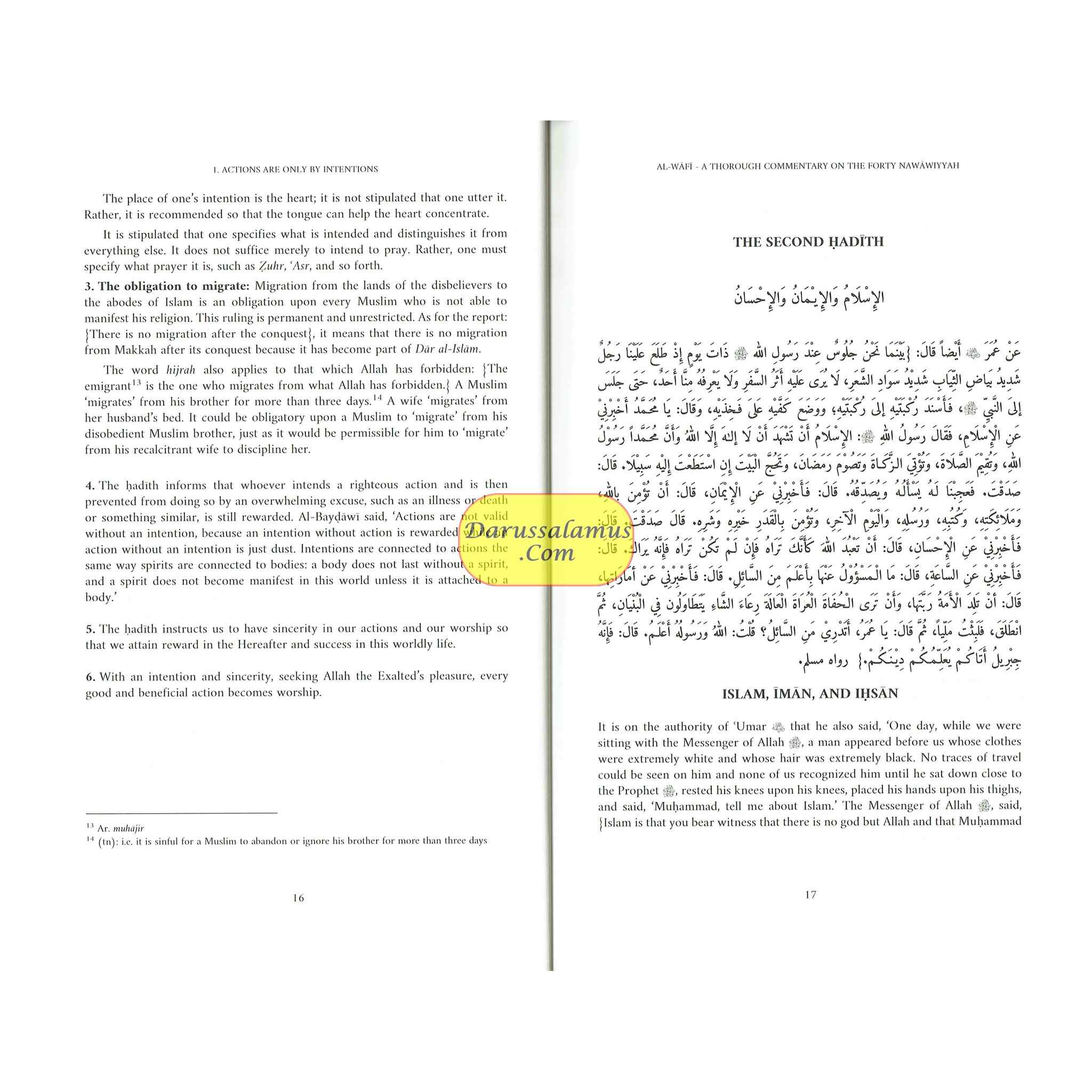 Al-Wafi: A Thorough Commentary of the Forty Nawawiyyah by Shaykh Mustafa Dib Al-Bugha and Shaykh Muhyi Ad-Din Dib Mistu、mySite、topwebapps