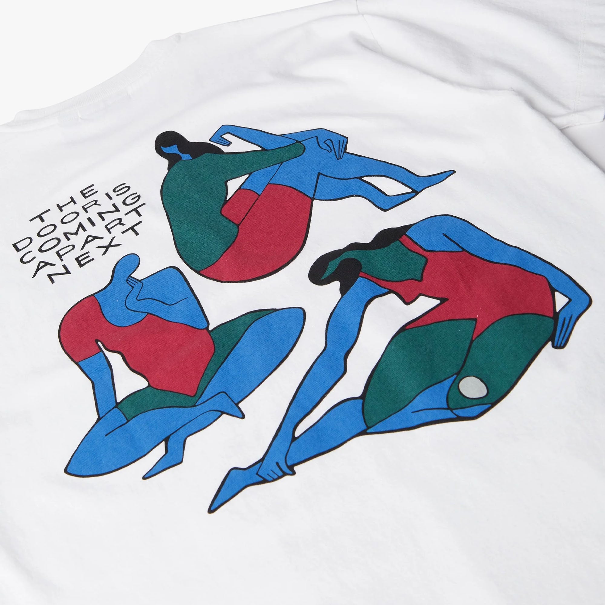  by Parra The Broken Door T-Shirt White、mySite、merchandisen