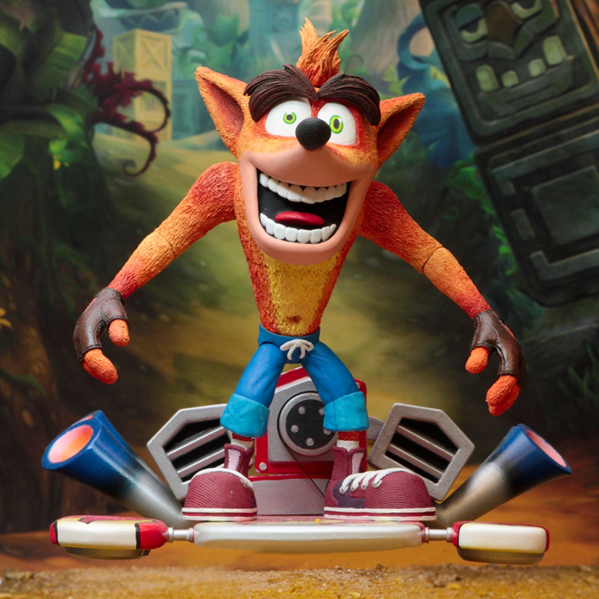 NECA Crash Bandicoot (with Hoverboard)、mySite、hgirdovlk