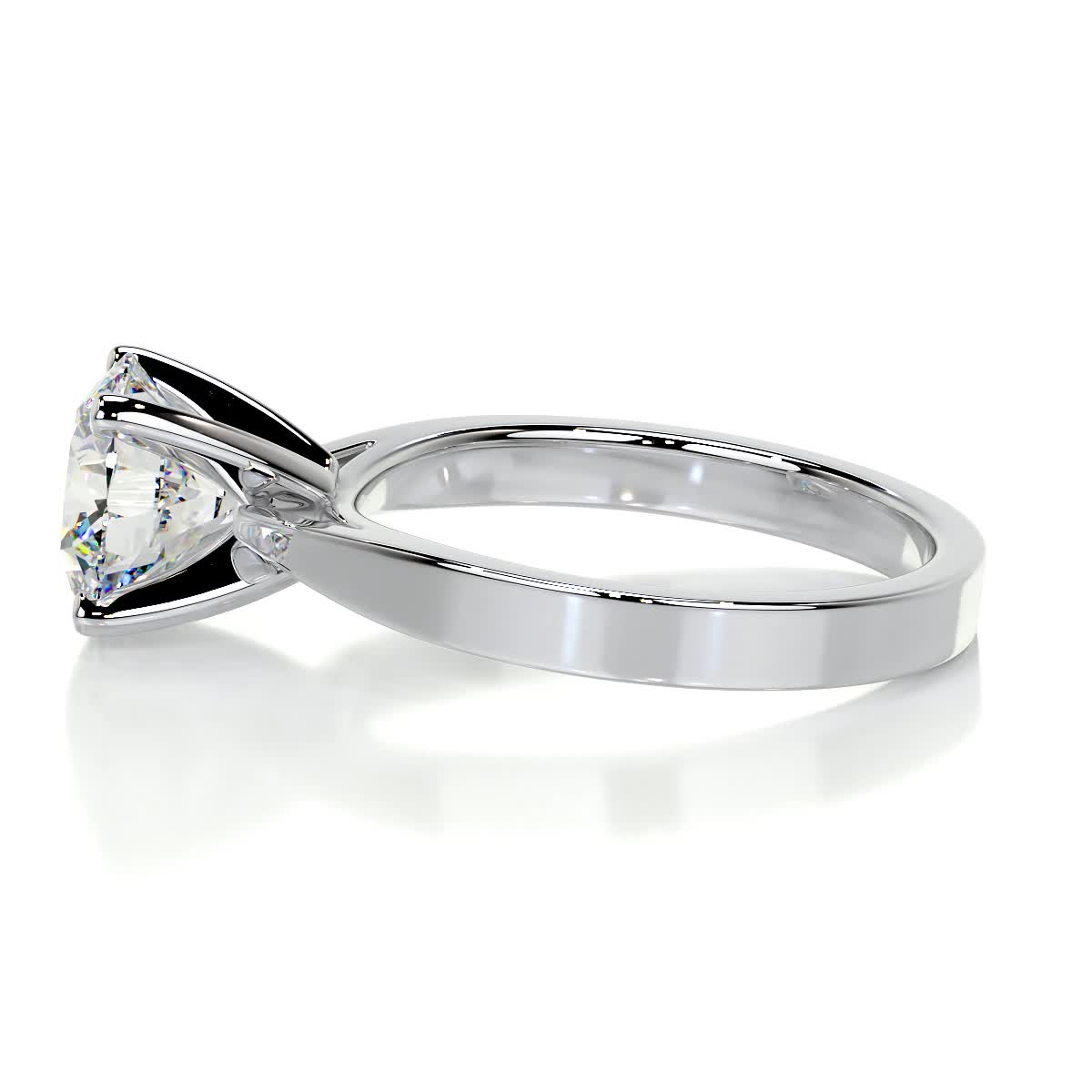 Diana Moissanite Ring -Platinum、mySite、hinf8tx79