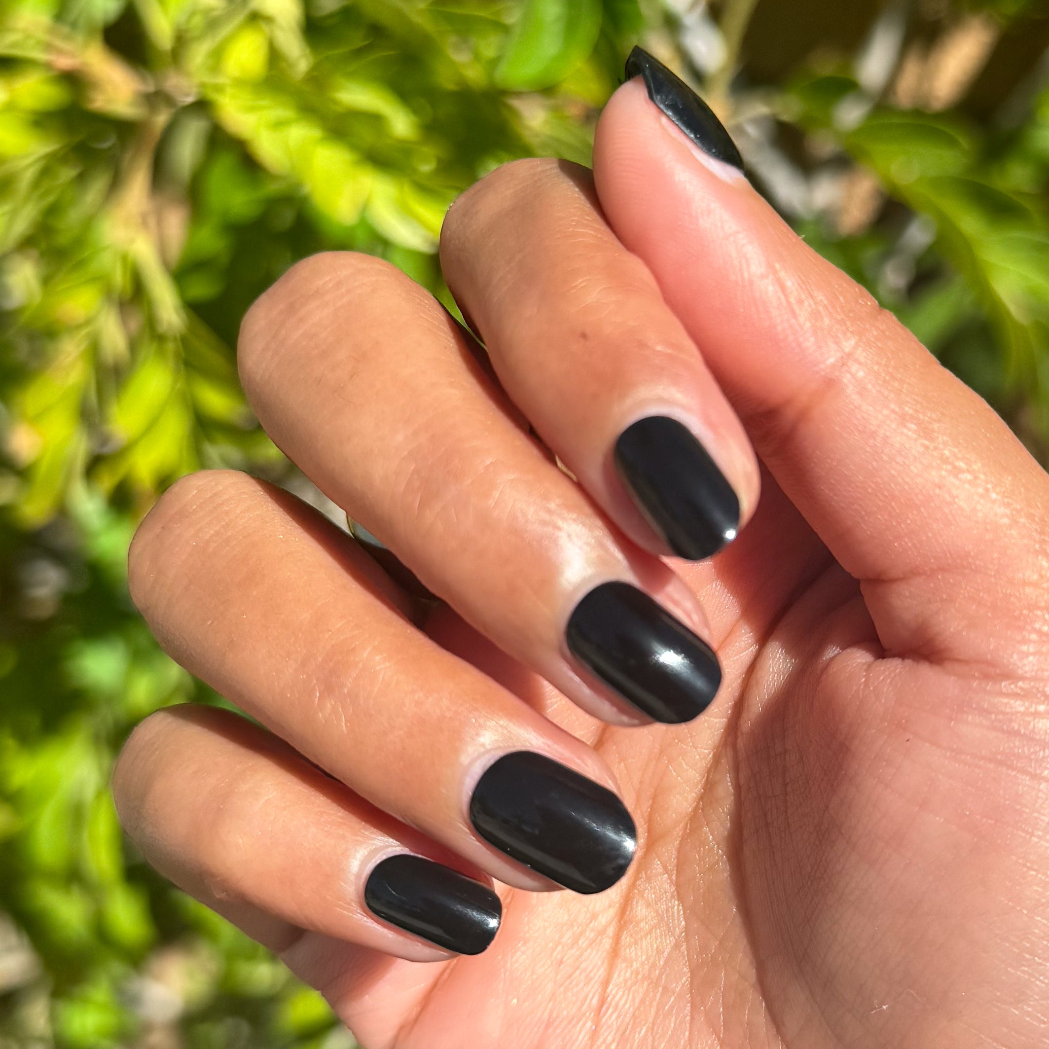 Cateye | Extra Short | Squoval - Tab Press-On、mySite、solidvoid