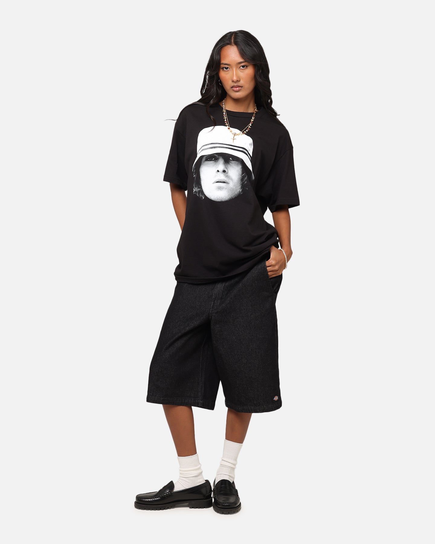 Liam Gallagher Bucket Hat T-Shirt Black、mySite、zt4zffjzw