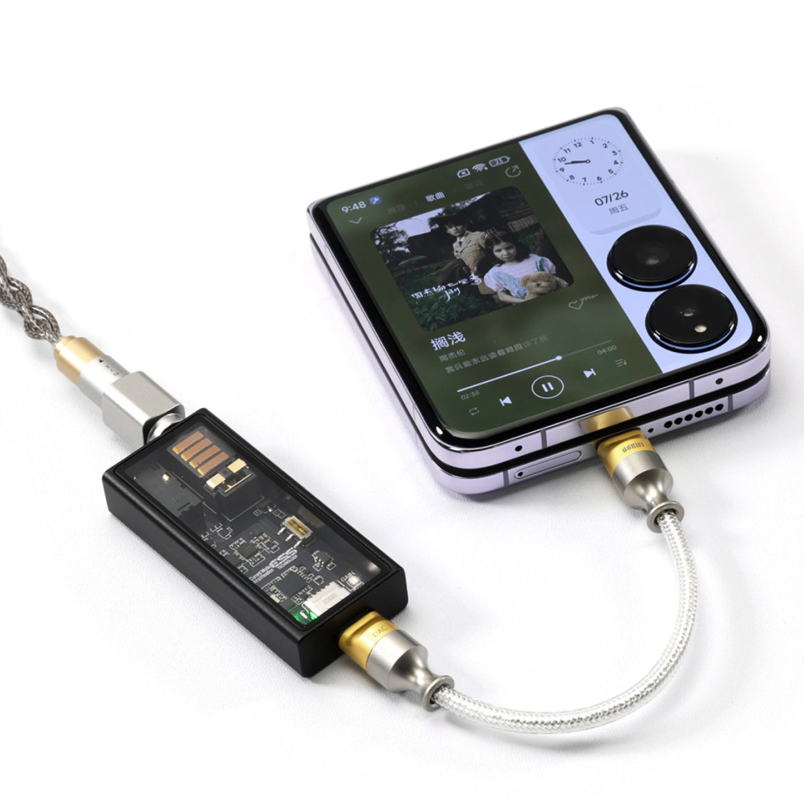  ddHiFi - TC05 M2 USB-C to USB-C OTG Cable、mySite、merchandisen