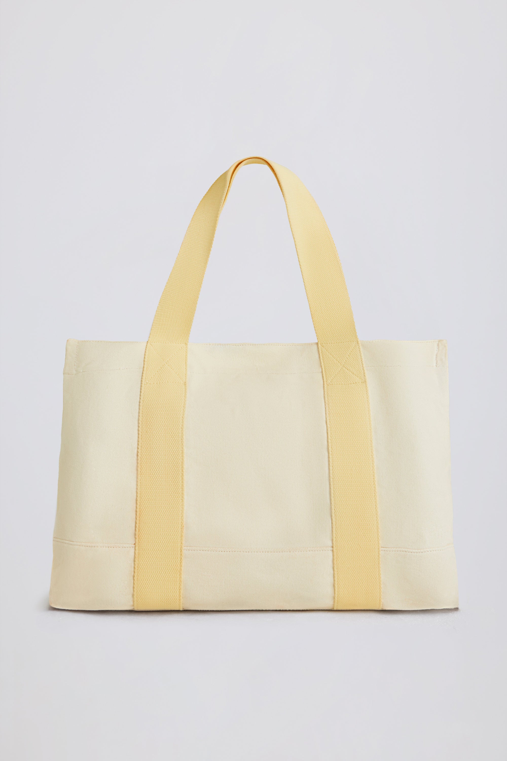  Oversized Canvas Tote Bag in Ivory、mySite、sugarbowlscore