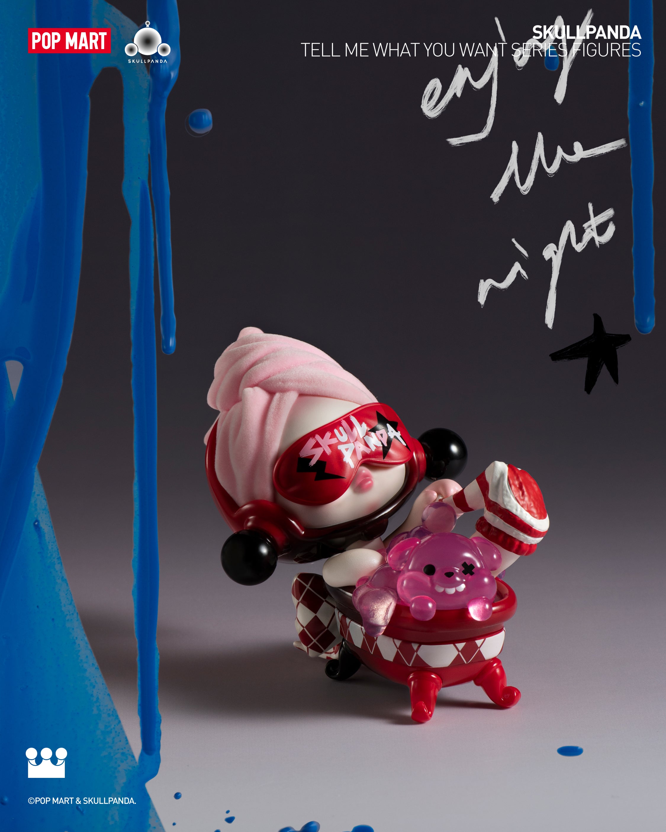  POP MART SKULLPANDA Tell Me What You Want Series Figures、mySite、greenlandpopulation