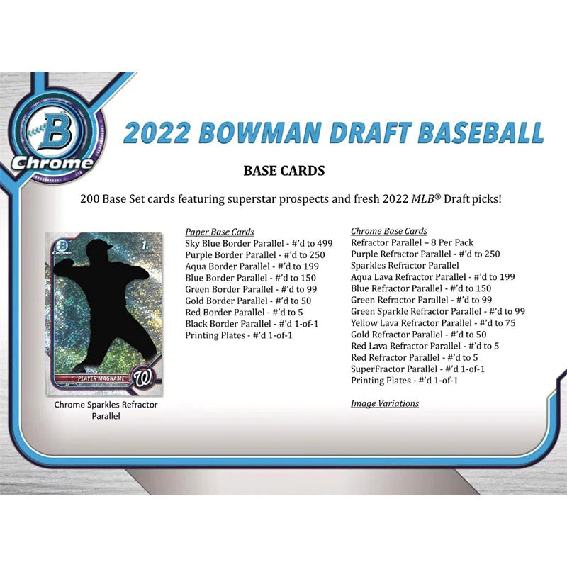 2022 Bowman Draft Baseball Super Jumbo Hobby 6 Box Case、mySite、waistdrama
