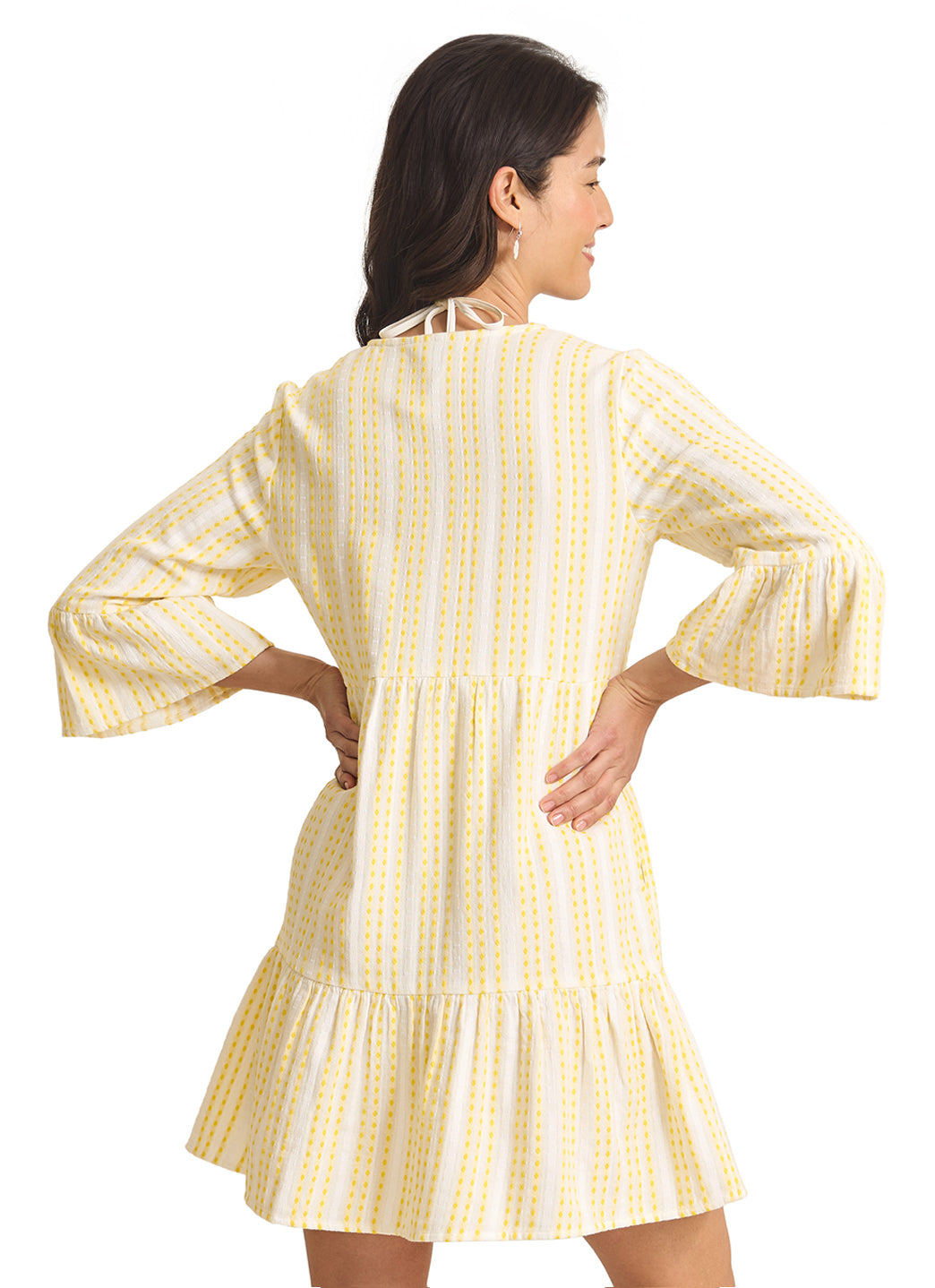 Tommy Bahama Women's Cotton Dobby Tiered Dress、mySite、noshort