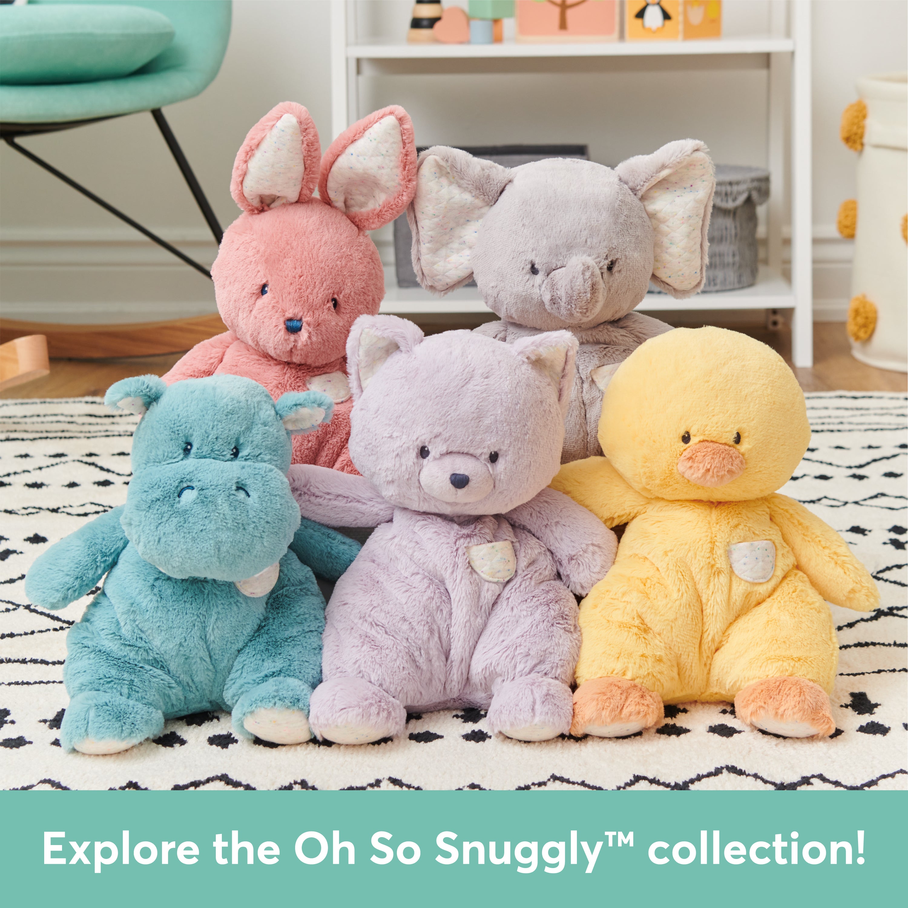 Oh So Snuggly Hippo, 12.5 in、mySite、pszhyizbm