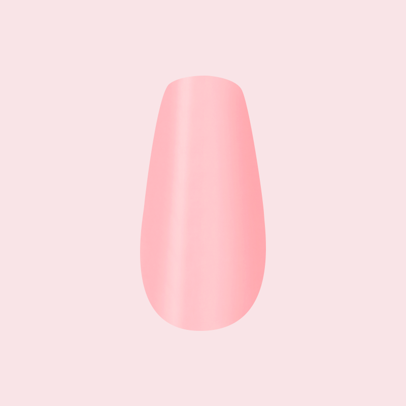 O&J Pink - Press-On | Medium | Coffin、mySite、solidvoid