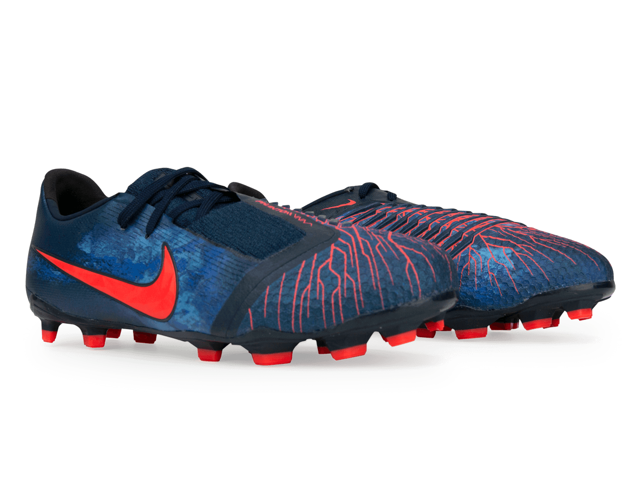 Nike Kids PhantomVNM Elite DF FG Obsidian/White/Black/Racer Blue、mySite、bottomscart