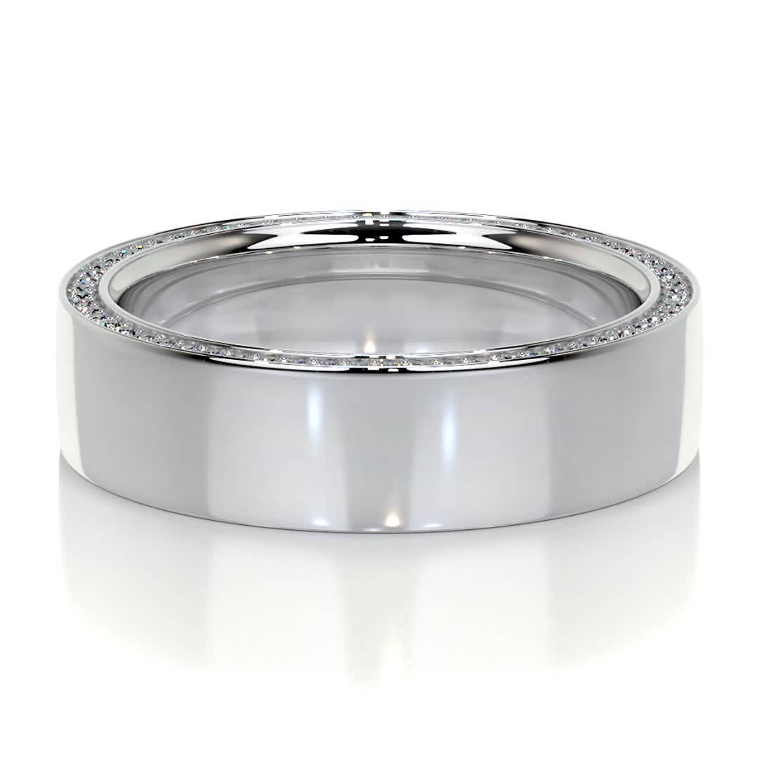 Greg Men's Diamond Wedding Band (0.50 Carat) -Platinum、mySite、hinf8tx79