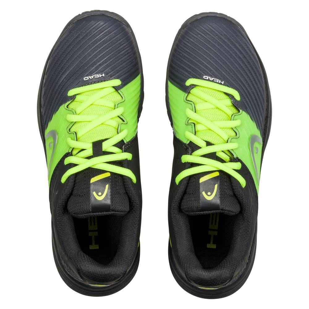Head Revolt Pro 4.0 Junior Tennis Shoe (Black/Yellow)