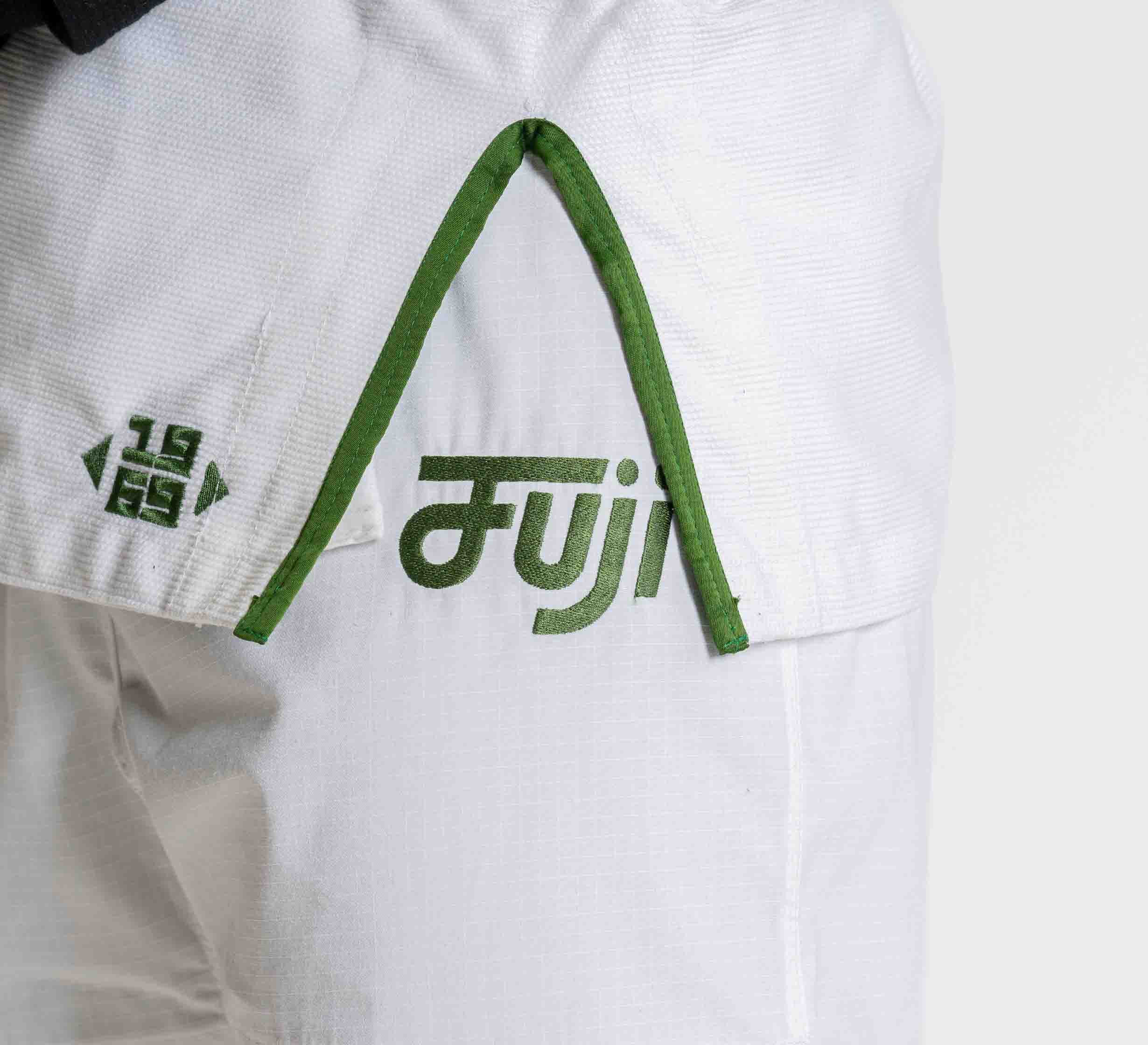 Flow-Tech BJJ Gi White/Green、mySite、gigharbornorthrealestate
