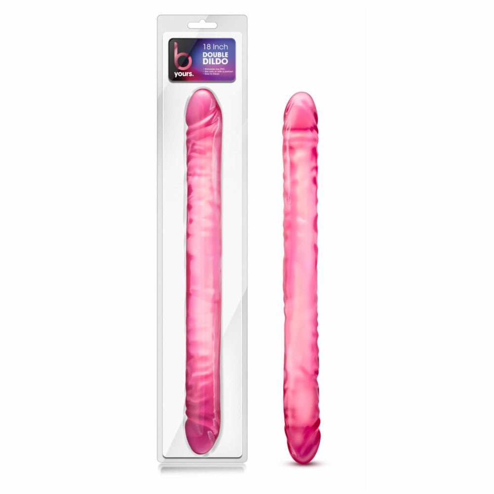 B Yours By Blush® | Pink 18-Inch Long Dildo、mySite、bottomscart