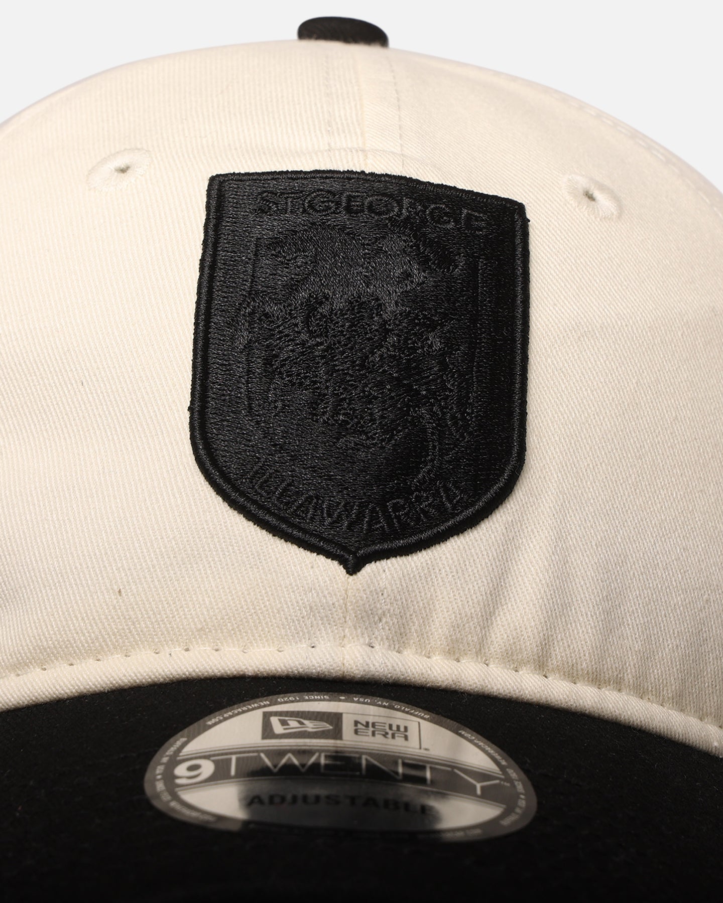 New Era St. George Illawarra Dragons 'NRL Two Tone' 9TWENTY Strapback Chrome White/Black、mySite、zt4zffjzw