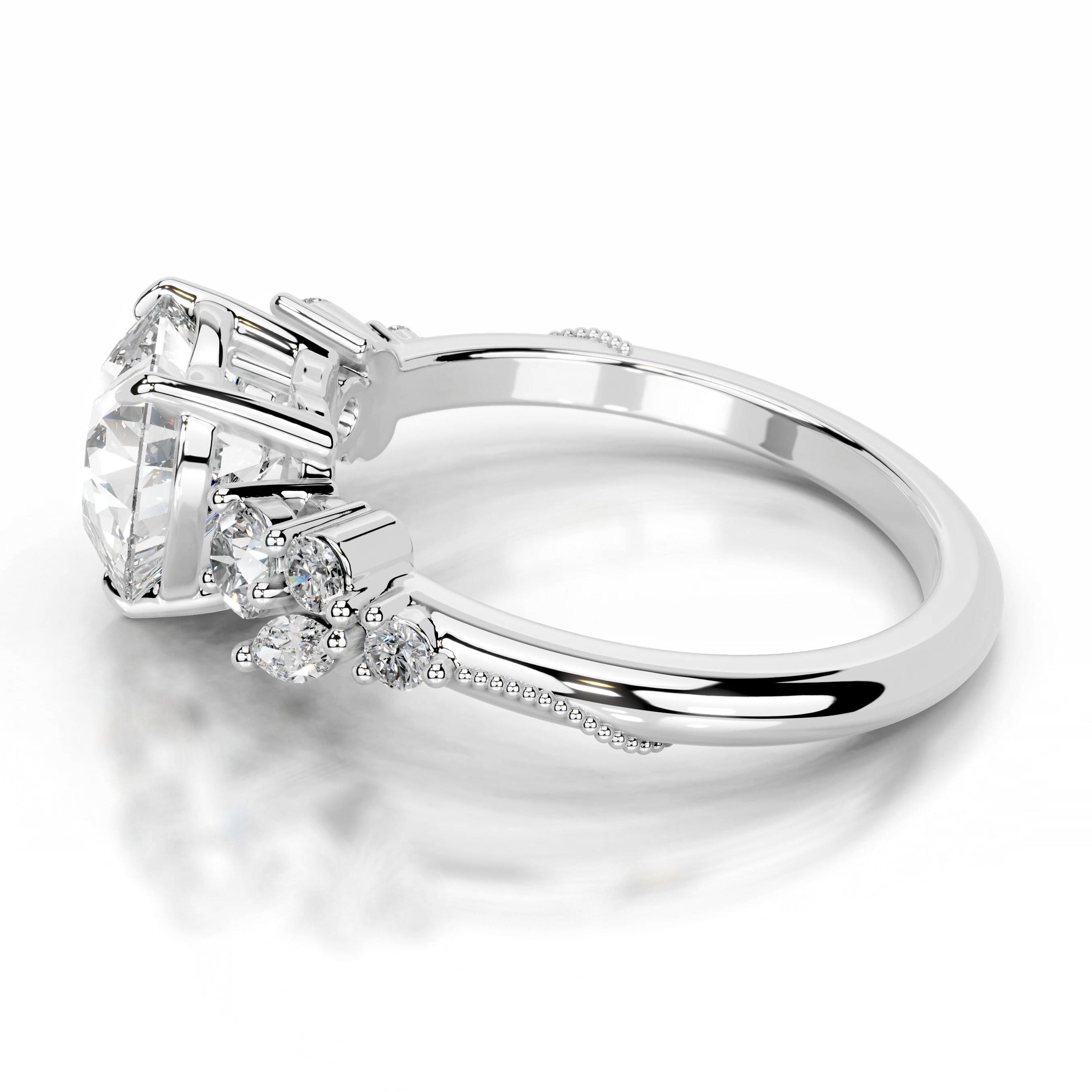 Belita Lab Grown Diamond Ring - 18K White Gold、mySite、hinf8tx79