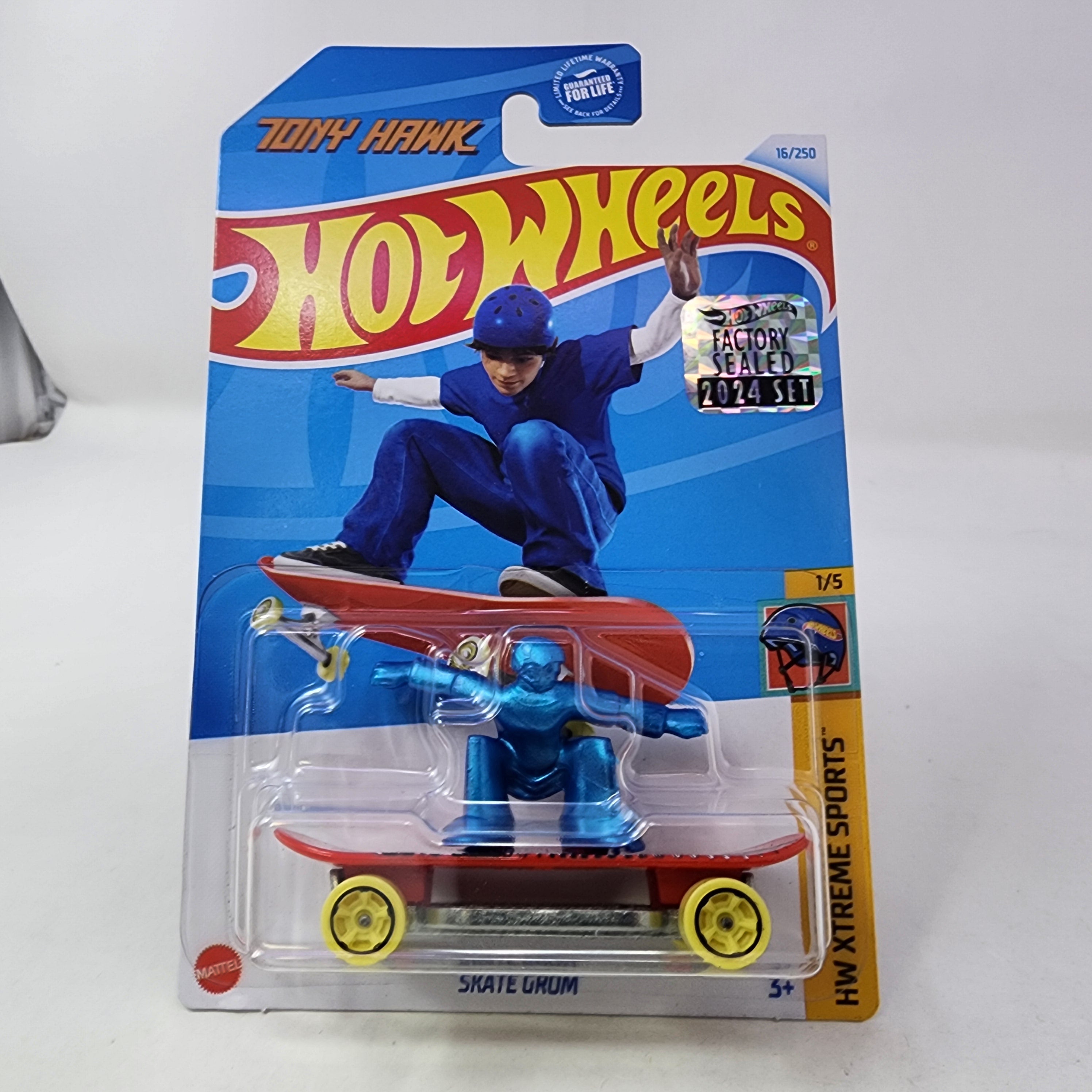 Skate Grom #16 Tony Hawk * 2024 Hot Wheels Basic w/ Factory Holo、mySite、hgirdovlk