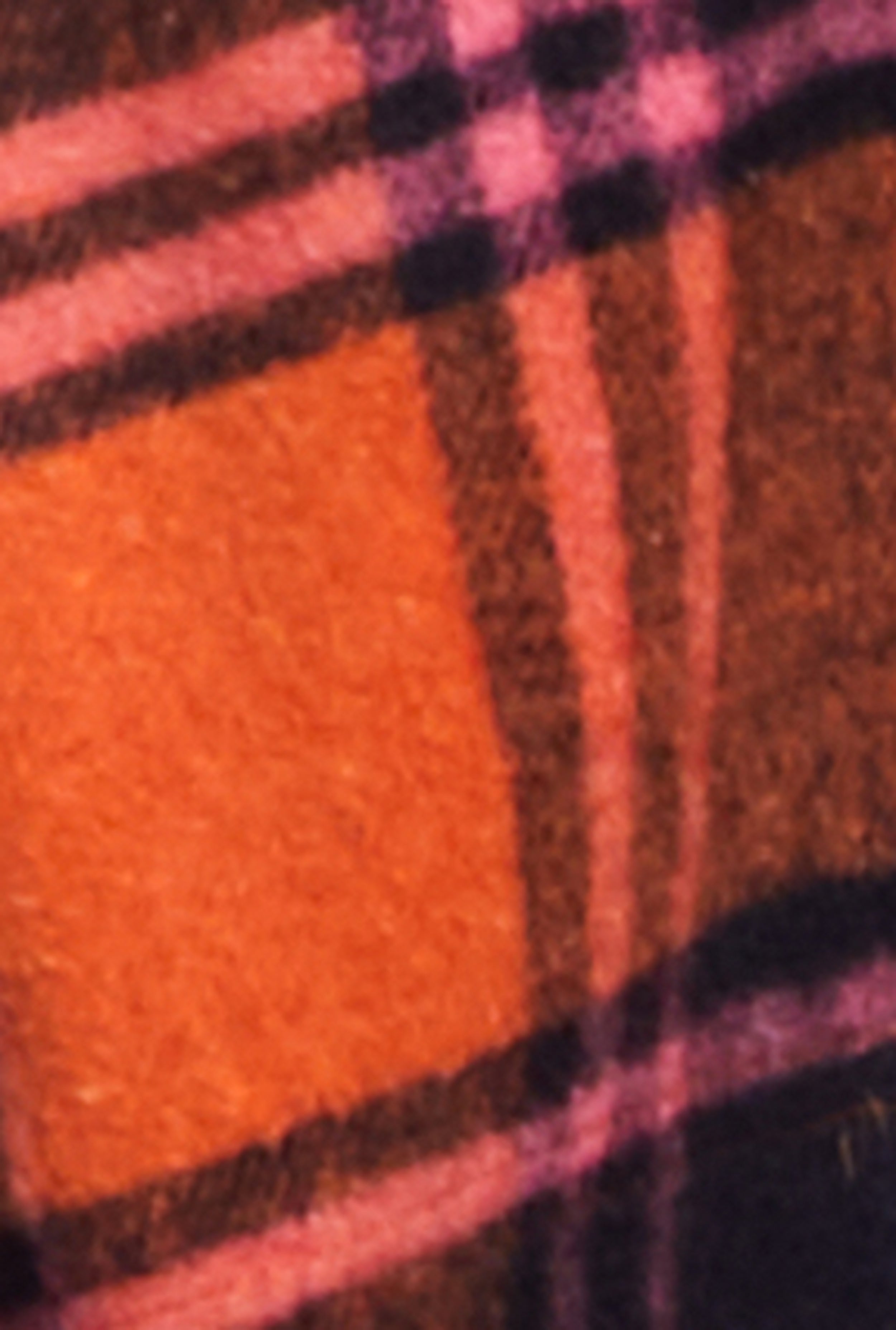 Plus Size Spoon Jeans Plaid Cropped Shacket、mySite、camillekostekn