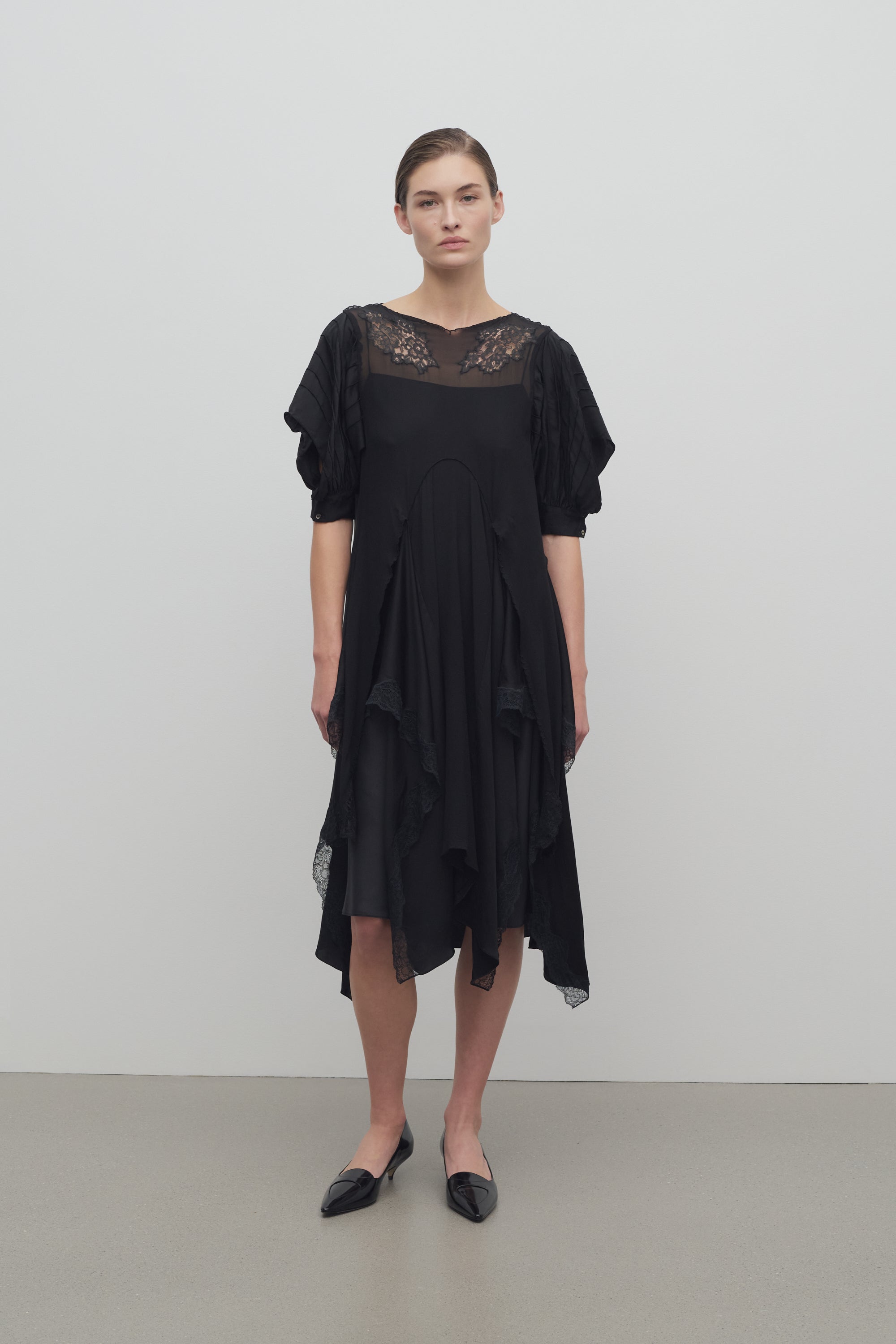 Poleis Dress in Cupro、mySite、aoinhome